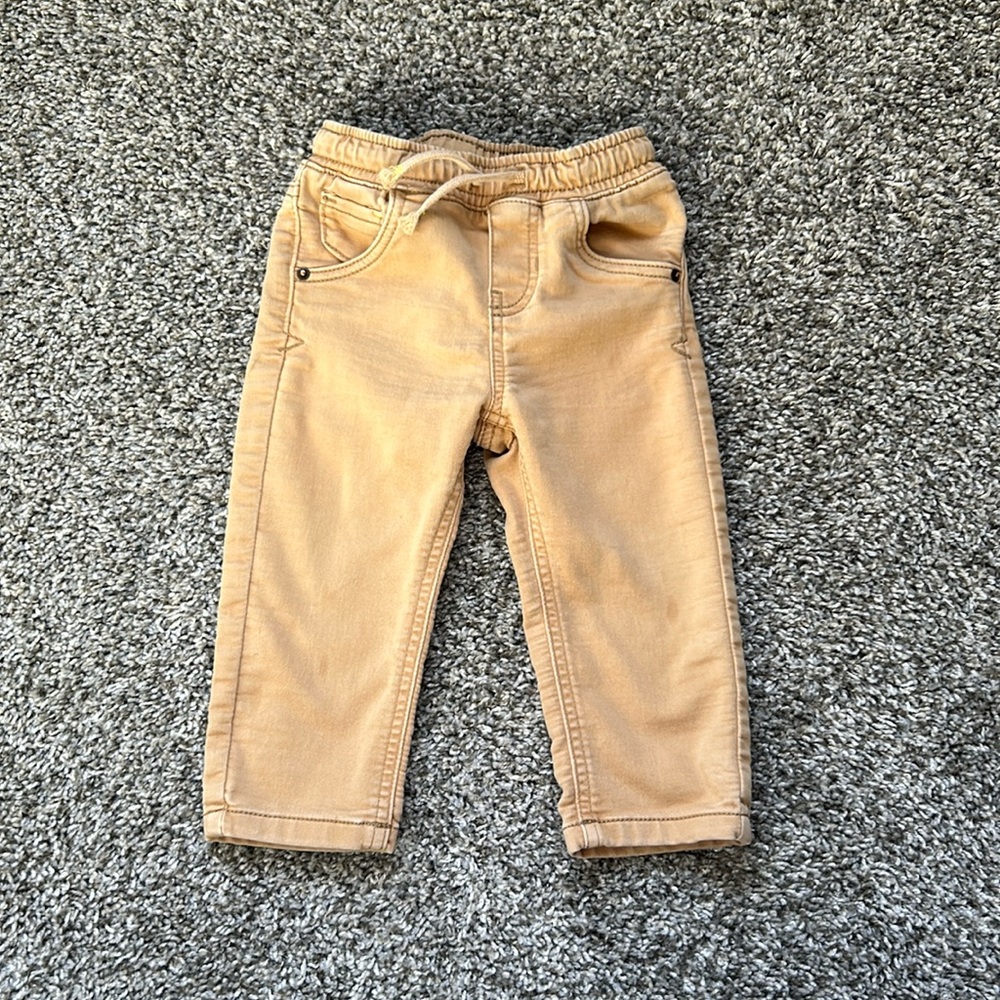 Cat and Jack 18 months boys khakis with pockets and drawstring